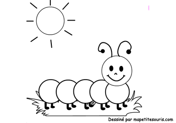 caterpillar coloring
