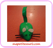 souris en pate a sel