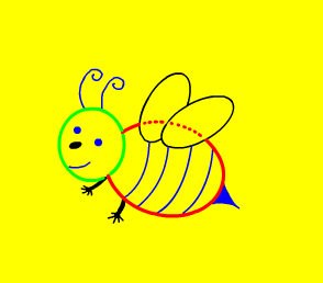 apprendre à dessiner abeille