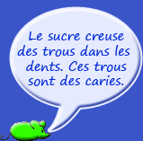 les caries des enfants 