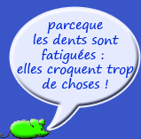 les dents des enfants qui tombent