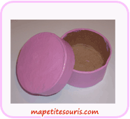 peinture sur boite à dents