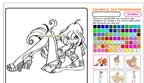 site de coloriages, coloiages de winx