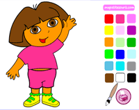 dora coloriage en ligne