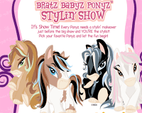 jeu coiffure poney bratz