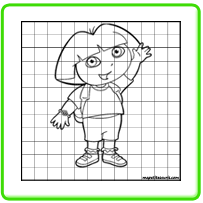 apprendre à dessiner avec un quadrillage