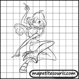 apprendre à dessiner avec un quadrillage