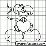 apprendre à dessiner dora avec des quadrillage