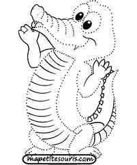 point à point crocodile