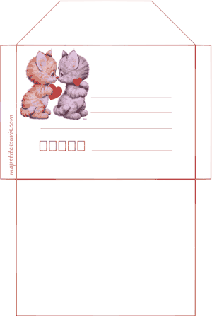 enveloppe saint valentin